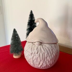 Creative Co-Op Ceramic Gnome Jar